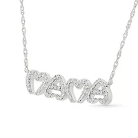Diamond Fancy Heart Necklace