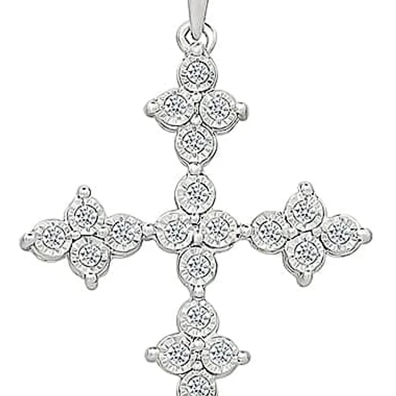Diamond Cross Pendant