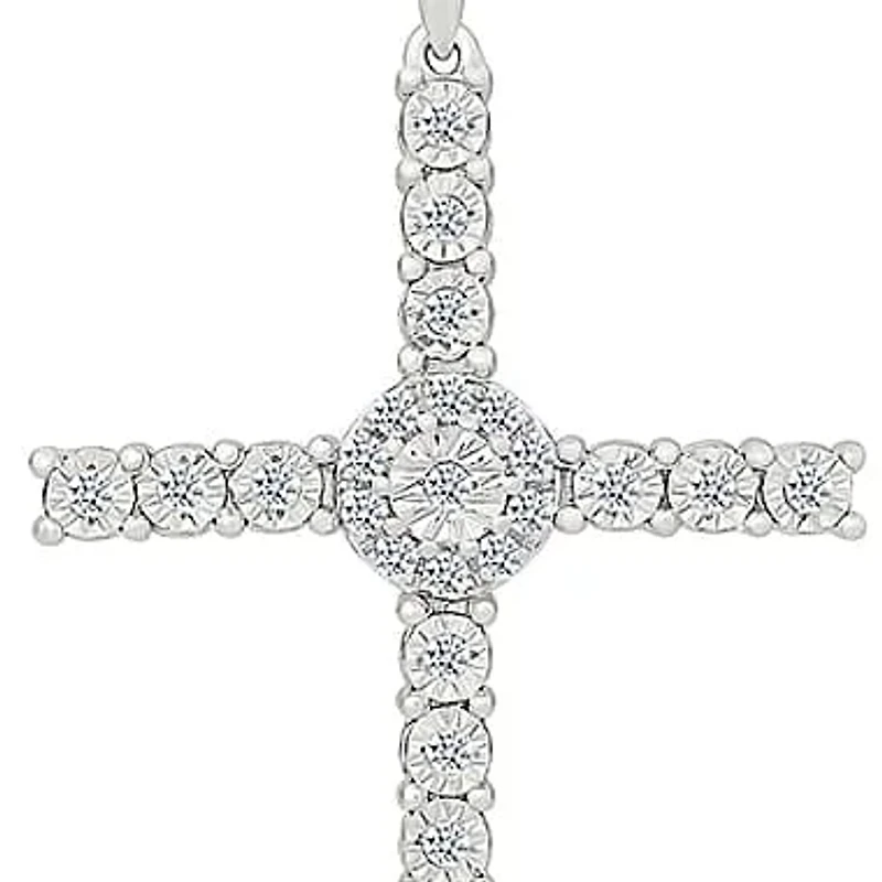 Diamond Cross Pendant