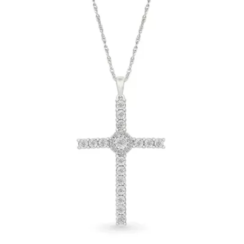 Diamond Cross Pendant