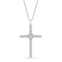 Diamond Cross Pendant
