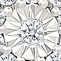 Diamond Tear Drop Pendant