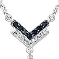 Diamond Fancy Y Pendant