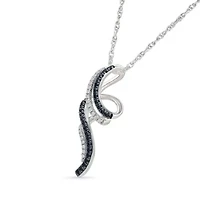 Diamond Swirl Fancy Pendant