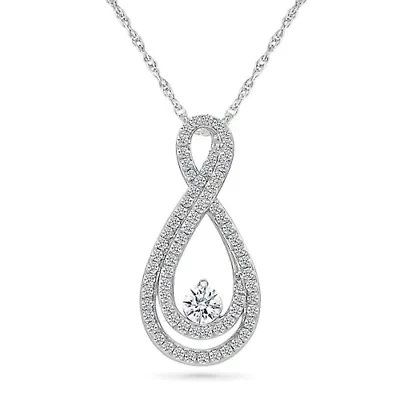 Diamond Infinity Fashion Pendant