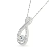 Diamond Infinity Fashion Pendant