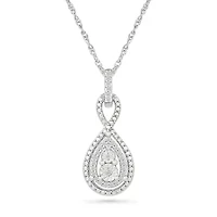 Diamond Infinity Fancy Pendant