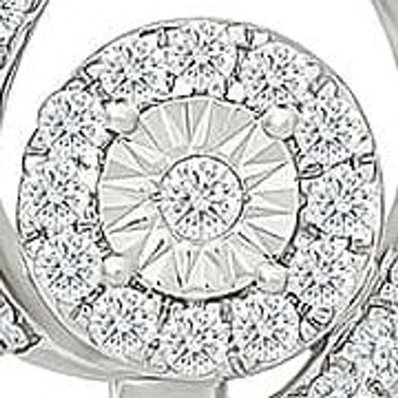 Diamond Fancy Infinty Pendant