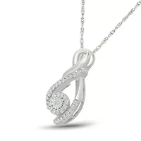 Diamond Fancy Infinty Pendant