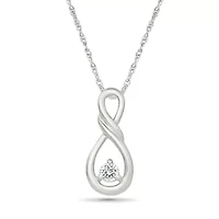 Diamond Infinity Fashion Pendant