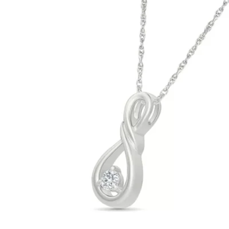 Diamond Infinity Fashion Pendant