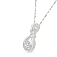 Diamond Infinity Fashion Pendant