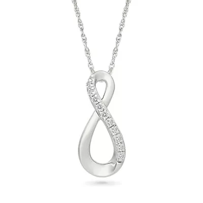 Diamond Infinty Pendant