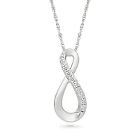 Diamond Infinty Pendant