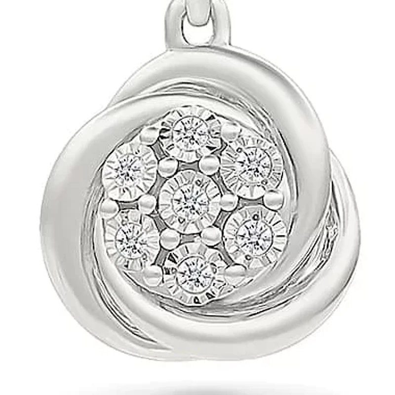 Diamond Knot Fancy Pendant