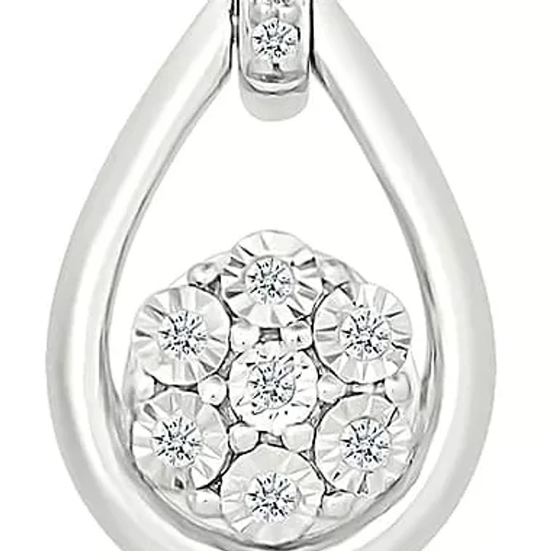 Diamond Cluster Fancy Pendant
