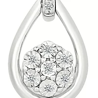 Diamond Cluster Fancy Pendant