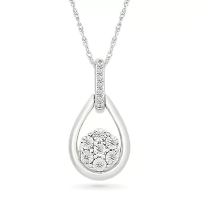 Diamond Cluster Fancy Pendant