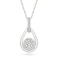 Diamond Cluster Fancy Pendant