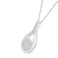 Diamond Cluster Fancy Pendant