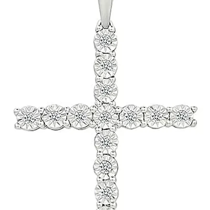 Diamond Cross Pendant