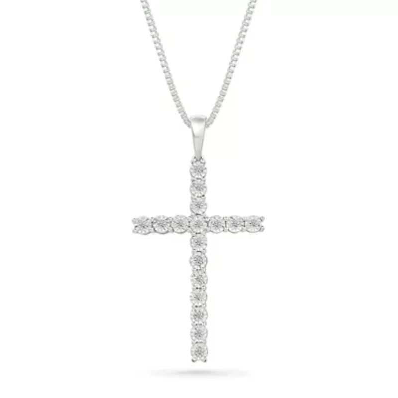 Diamond Cross Pendant