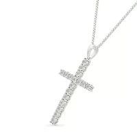 Diamond Cross Pendant