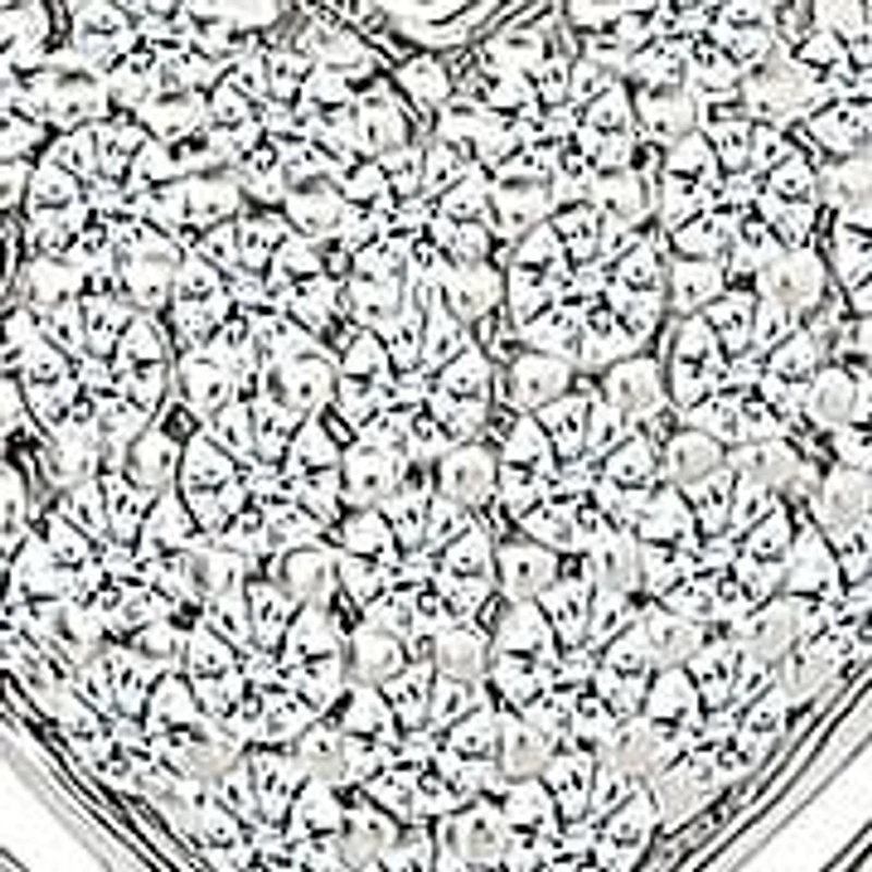 Diamond Fancy Heart Pendant