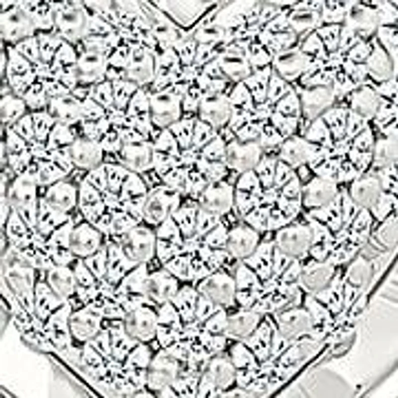 Diamond Fancy Heart Pendant