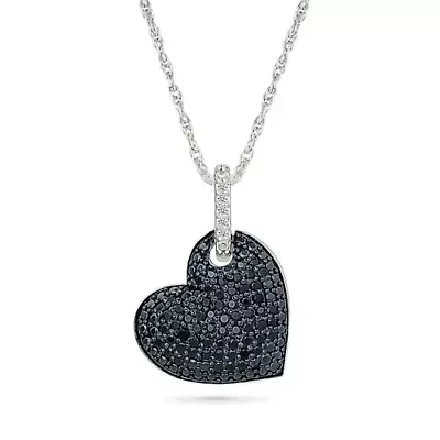 Diamond Composite Heart Pendant