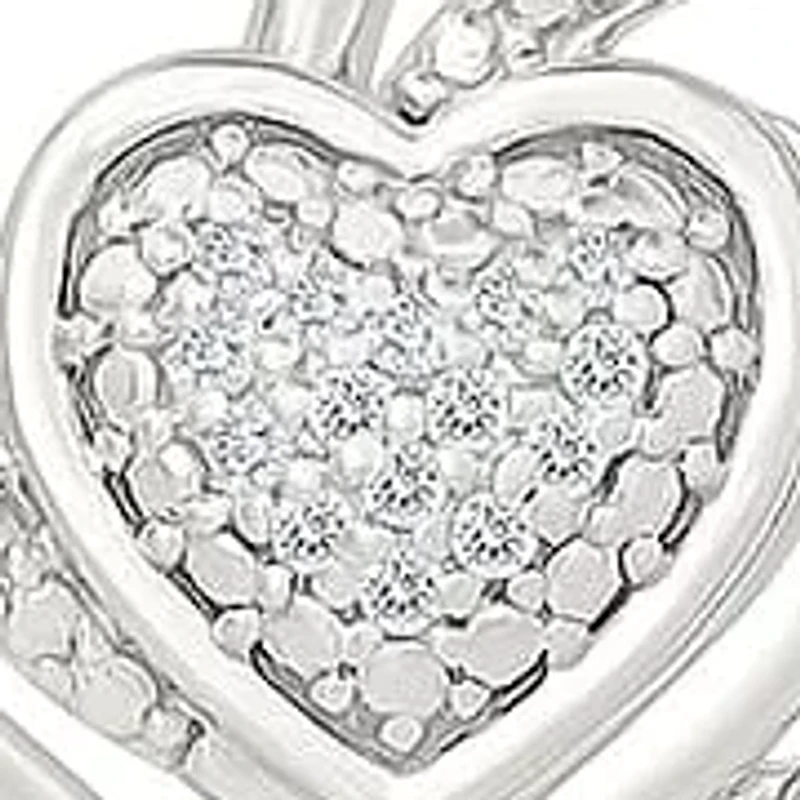 Diamond Fancy Heart Pendant
