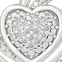 Diamond Fancy Heart Pendant