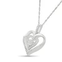 Diamond Fancy Heart Pendant