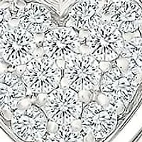 Diamond Fancy Heart Pendant