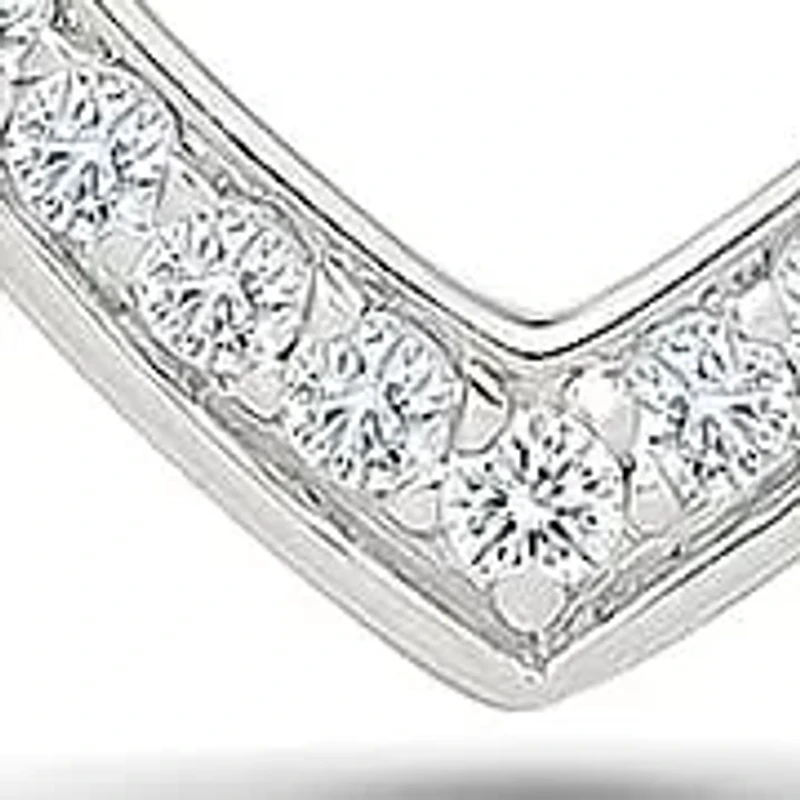 Diamond Fancy Heart Pendant