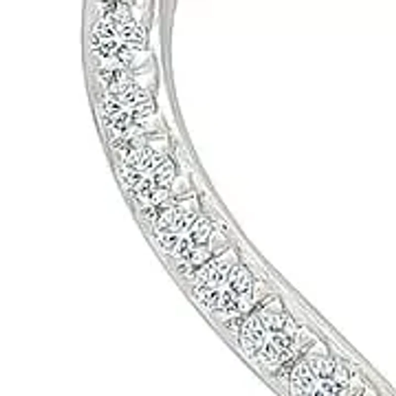 Diamond Infinity Heart Pendant