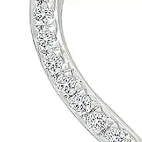 Diamond Infinity Heart Pendant