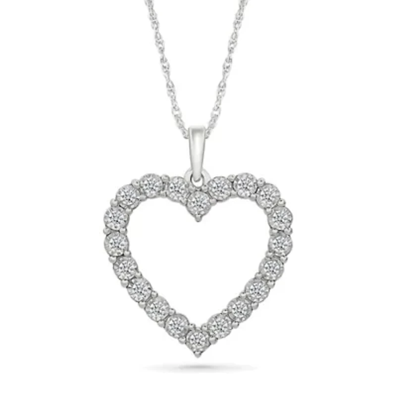 Diamond Heart Fancy Pendant