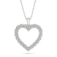Diamond Heart Fancy Pendant