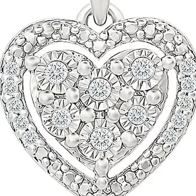 Diamond Heart Fancy Pendant