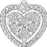 Diamond Heart Fancy Pendant
