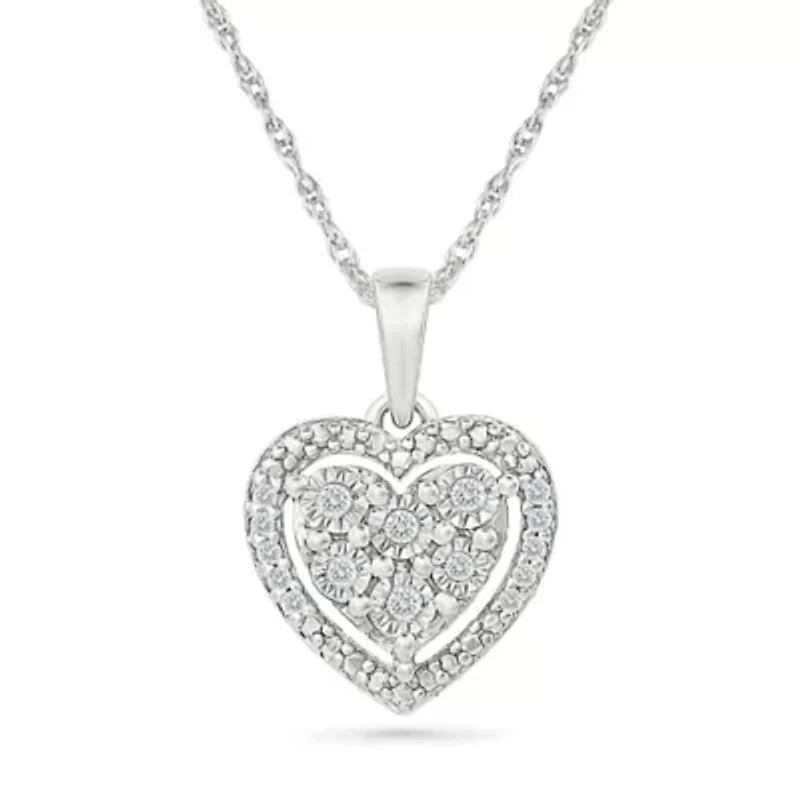 Diamond Heart Fancy Pendant