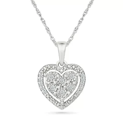 Diamond Heart Fancy Pendant