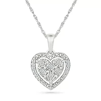 Diamond Heart Fancy Pendant