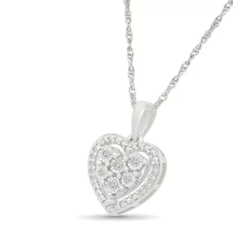 Diamond Heart Fancy Pendant