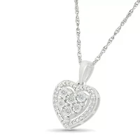 Diamond Heart Fancy Pendant