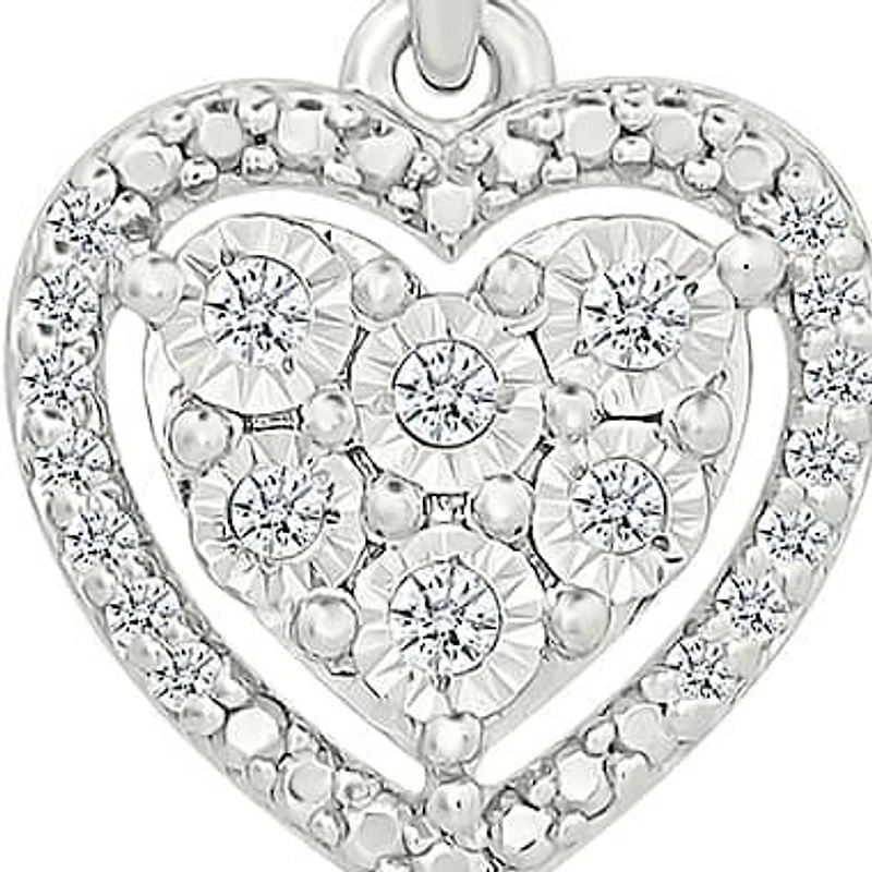 Diamond Heart Fancy Pendant