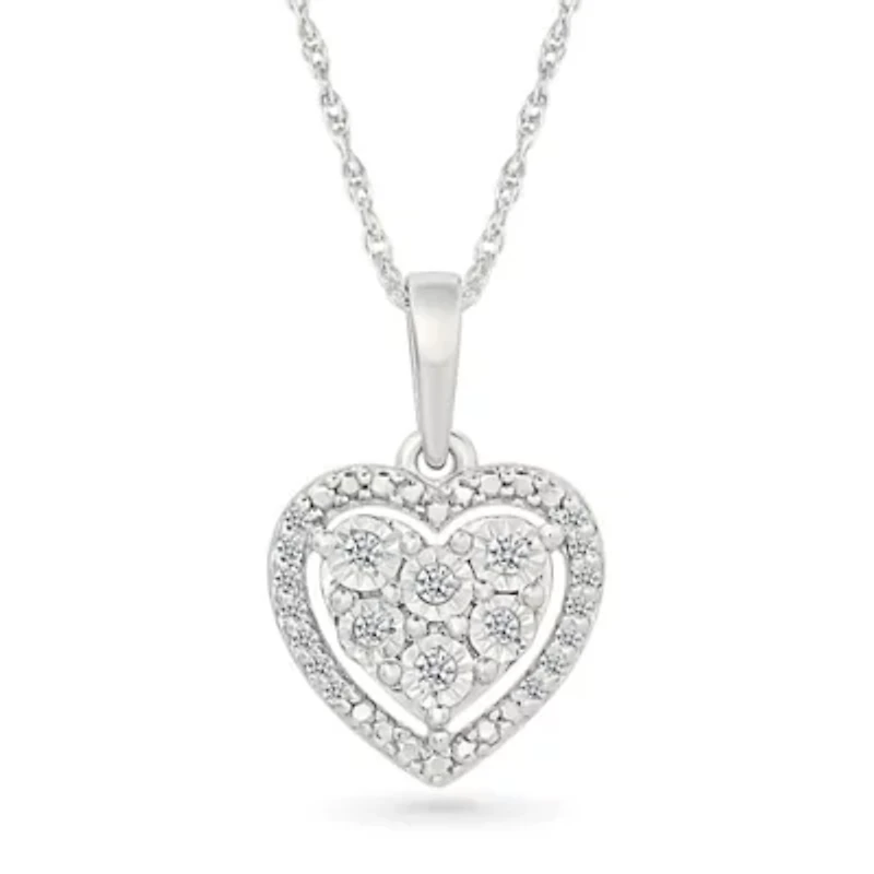 Diamond Heart Fancy Pendant