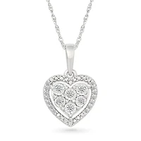 Diamond Heart Fancy Pendant