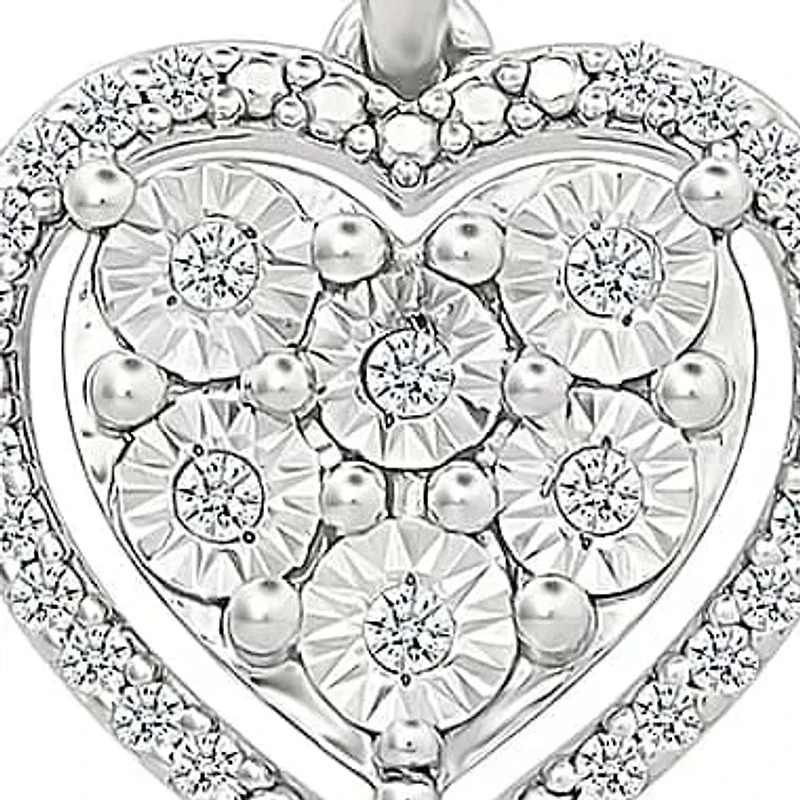 Diamond Heart Fancy Pendant